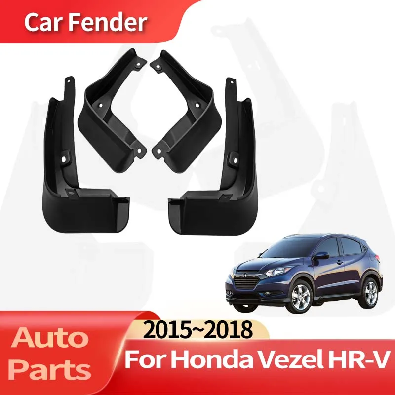 

Auto Accessories For Honda Vezel HR-V 2015~2018 Lining Car Fender Anti-sand Splash Mud Guard Skin Punch-free Installation Tools