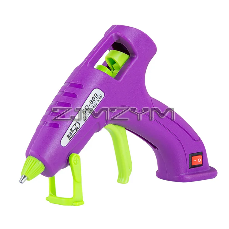 Hot Melt Glue Gun 30W Power Adjustable Hot Melt Glue Machine Multifunctional Industrial Household DIY Glue Gun