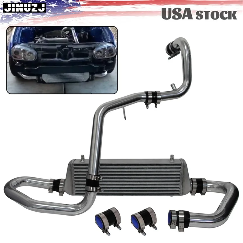 Комплект труб интеркулера для VW Jetta Golf GTI GL GLI GLS MK4 1.8T 98-05 синий/черный