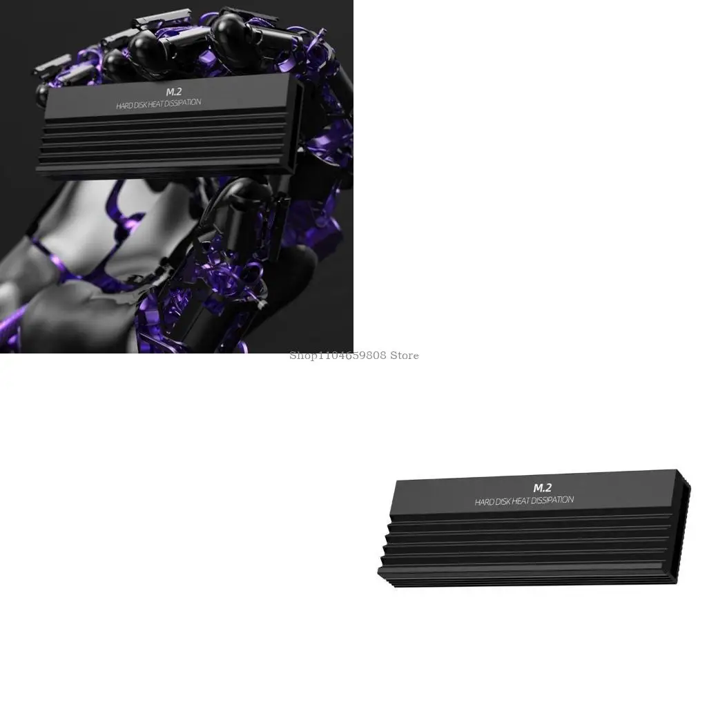 

Усовершенствованные радиаторы SSD M.2 NVMe, алюминиевое охлаждение для SSD PCIe
