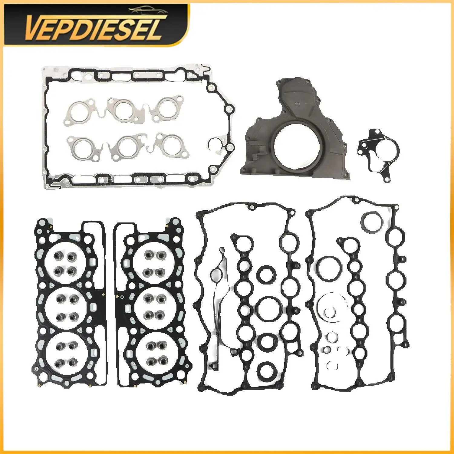

Комплект прокладок двигателя для LAND ROVER DISCOVERY RANGE ROVER SPORT VELAR 306DT TDV6 2993CC 2009-2017