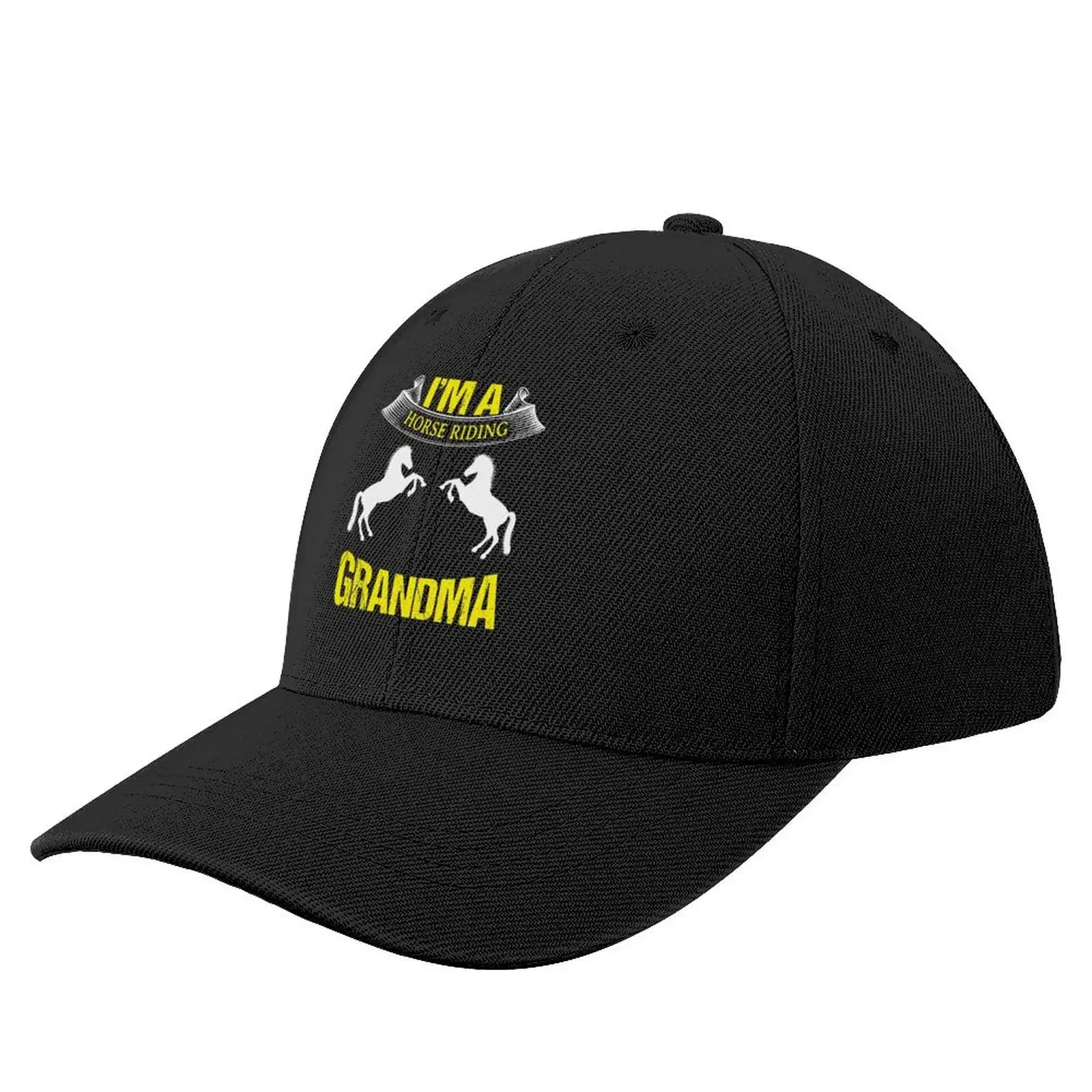 

Horse, Horse Riding, I am A Horse Riding cool Grandma Baseball Cap Fashion Beach Golf Men's Baseball Women's
