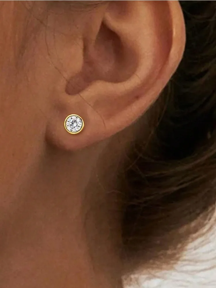 Thumbnail 4 - #28 Latest Moissanite Stud Earrings Offers