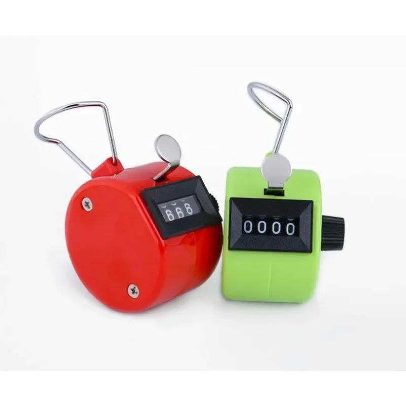 Clicker manuale Conteggio manuale Tally Clicker, contatore digitale, contatori numeri a 4 cifre, timer, contatore calcio golf