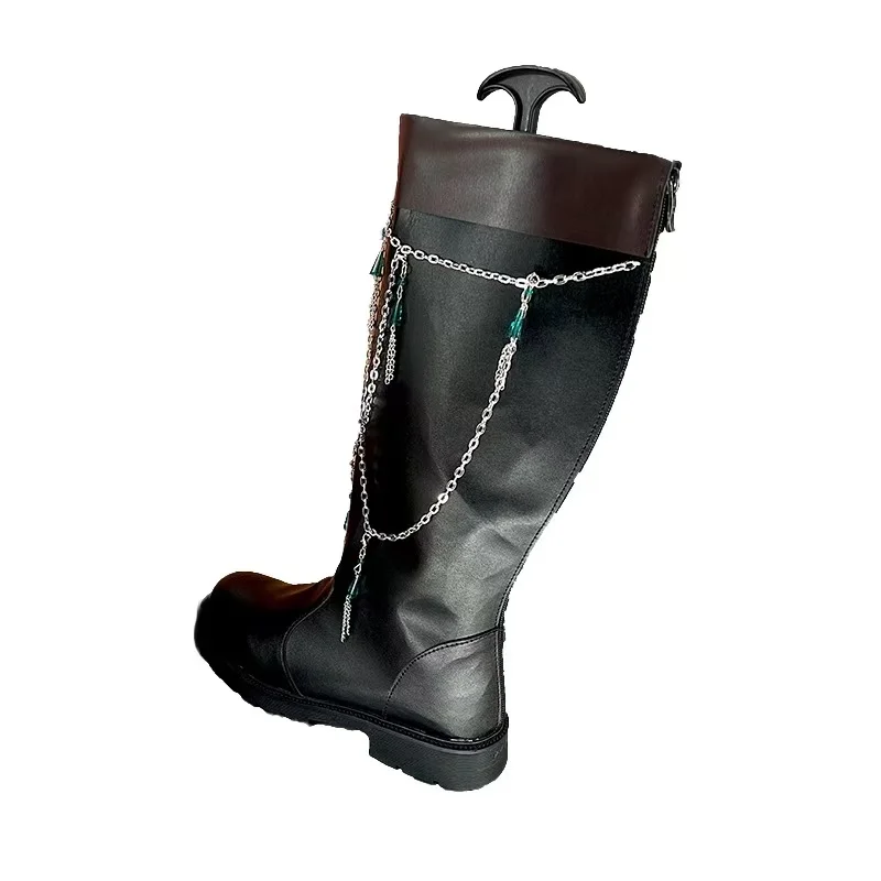 Heaven Official's Blessing Tian Guan Ci Fu San Lang Hua Cheng Cosplay Shoes Male Cos Boots Halloween jd;2