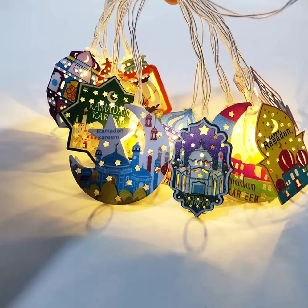luzes-de-cordao-led-10-20-para-eid-mubarak-operadas-a-bateria-lampada-de-Oleo-led-em-ferro-iluminacao-colorida-lampada-em-forma-de-lua-estrela-e-castelo