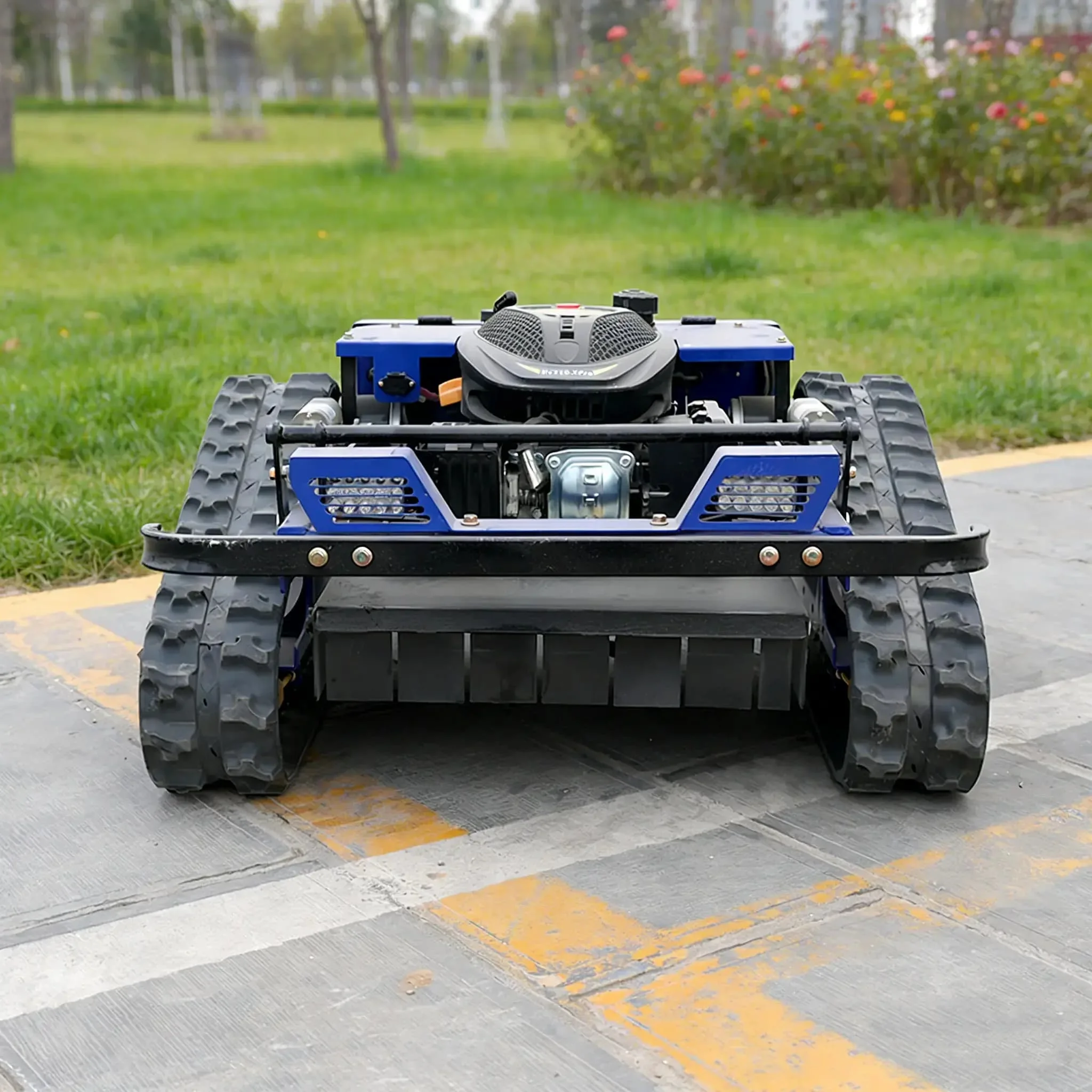 Hot New Products 550mm   Autonomous Self Propelled   zero Turn Remote Control Lawn Mowers for Clearing Land