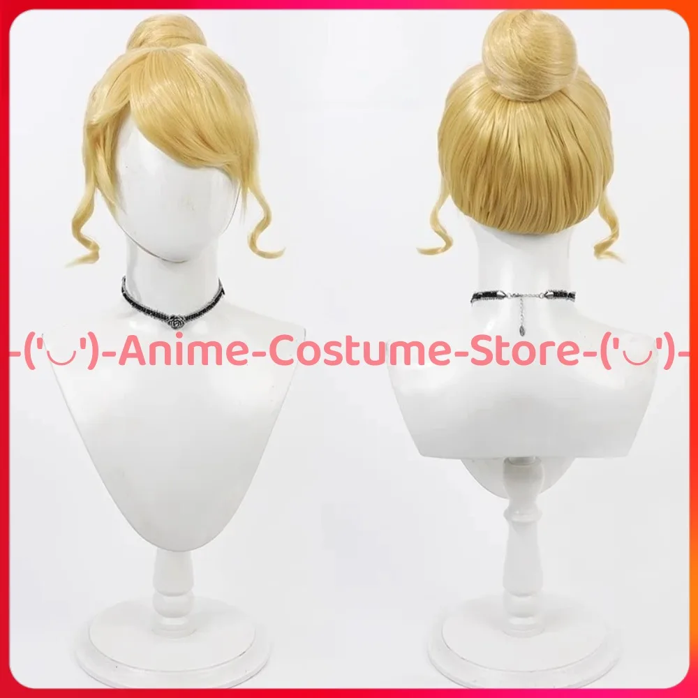 

Парик для косплея Золушки, аниме, игровой персонаж, Хэллоуин, карнавальный костюм для вечеринки, парики, термостойкие синтетические волосы