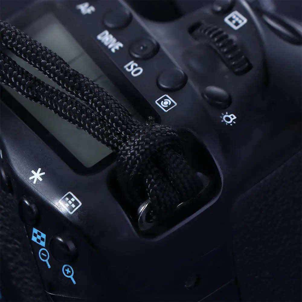 Lanyard Strap Grip Weave Cord Camera Wristband SLR Camera Shoulder Strap With Base Quick Release Connector Hand-Woven Wristband