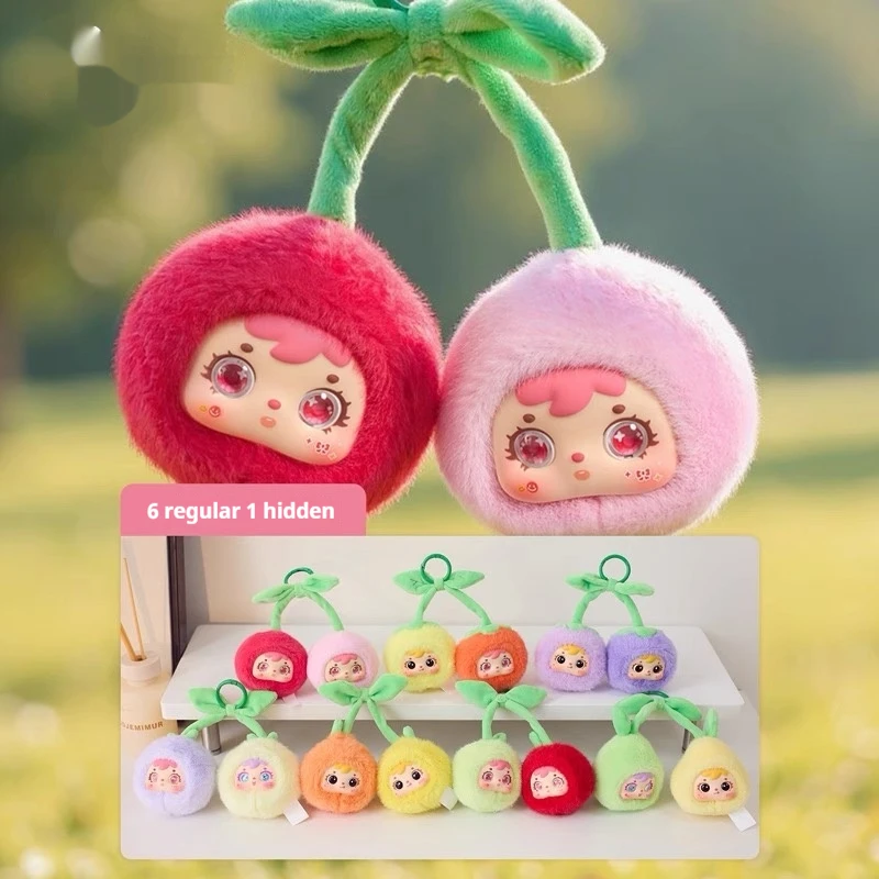 

San Xiaomao Samuel слепая коробка милые фрукты вишня Guo Guo принесите удачу трендовая игрушка рюкзак кулон подарок на день рождения для девочки