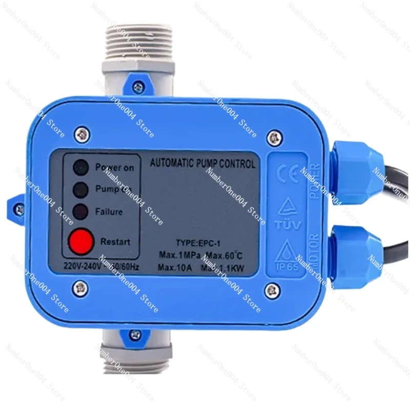 

Applicable to Water pump automatic controller hardware accessories intelligent electronic pressure switch adjustable