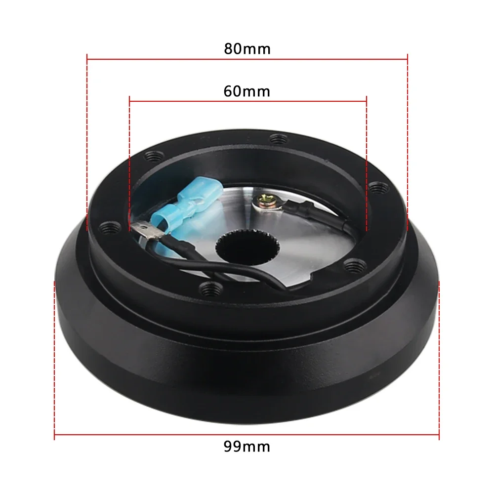 100H Steering Wheel Short Hub Adapter Kit for Eclipse Lancer Galant Impreza WRX