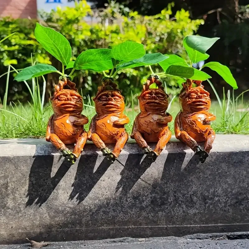 Ornements de jardin en résine pour la décoration de la maison, sarrile, nickel é, potier, adapté au salon, à la chambre, au bureau, haut de gamme, chaud