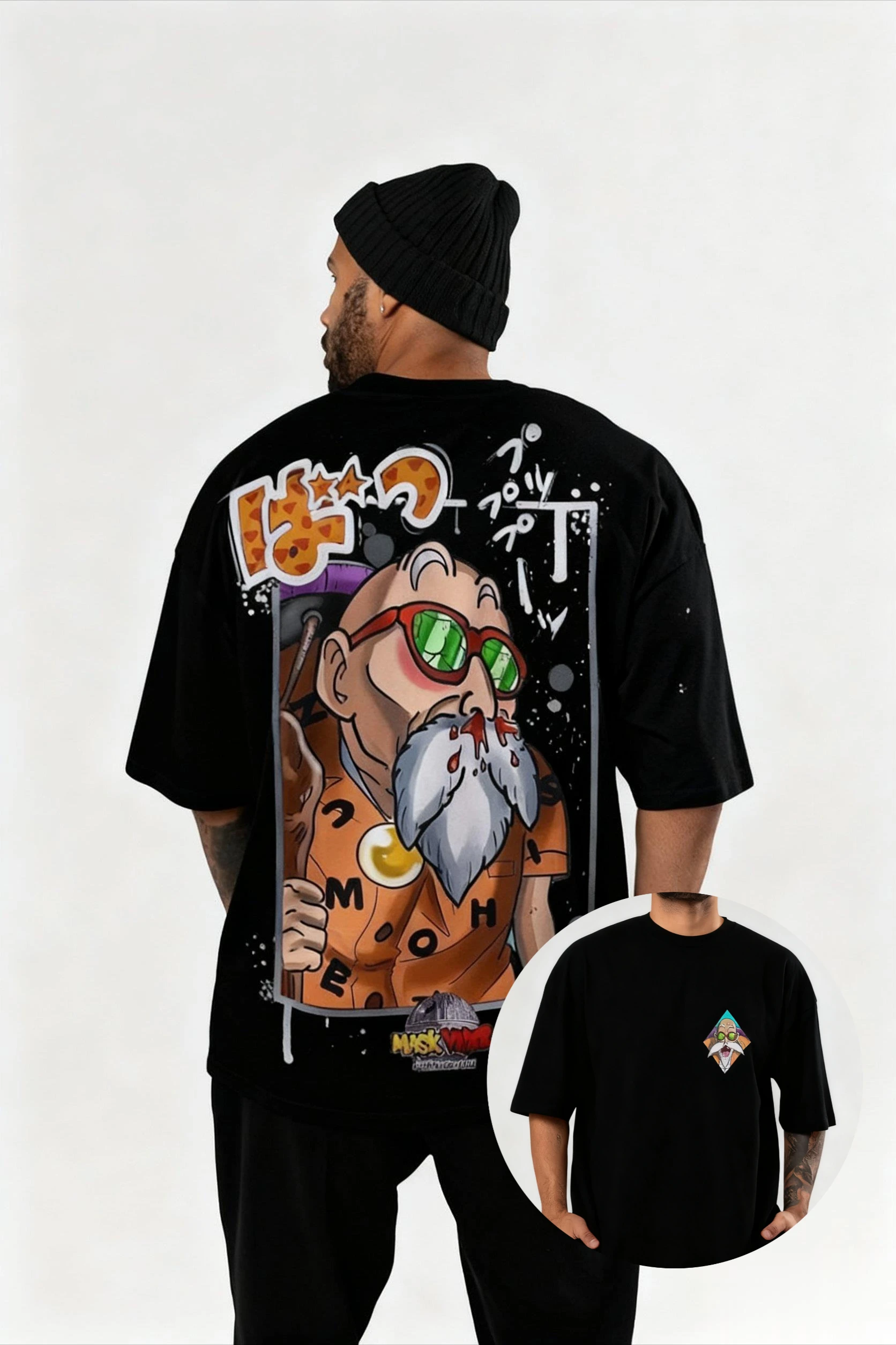 Dragon Ball Vintage Anime Graphic T-shirt Men Women Loose Streetwear Short Sleeve Tops Cartoon Print Summer Tees Casual Fashion