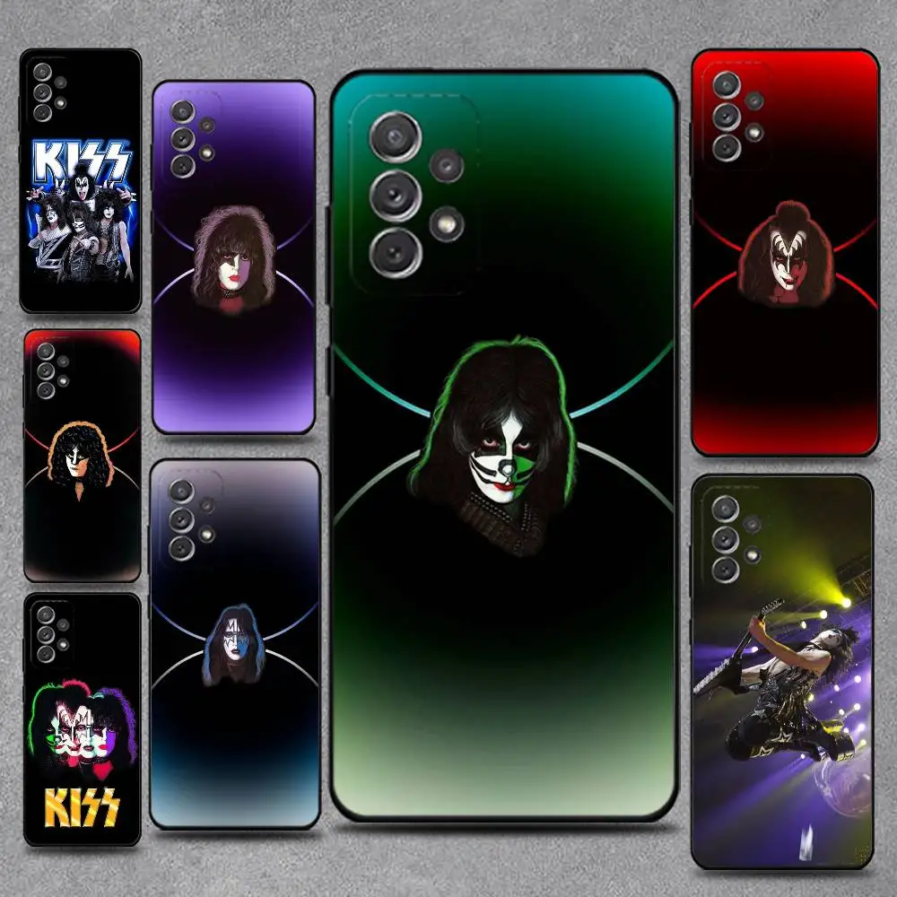 

Classics Kiss Rock Band Phone Case For Samsung S25,S24,S21,S22,S23,S30,Ultra,S20,Plus,Fe,Lite,Note,10,9,5G Black Cover