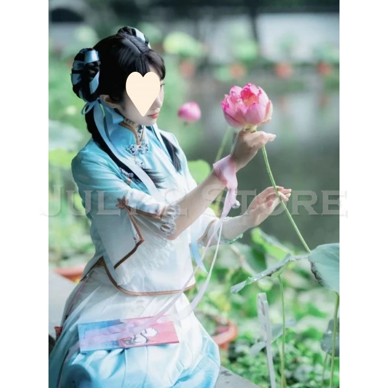 Disfraz de Honor Of Kings Xi Shi, vestido de la era de la República, traje de graduación, juego de rol de Chica de Anime, fiesta de convención completa de Halloween