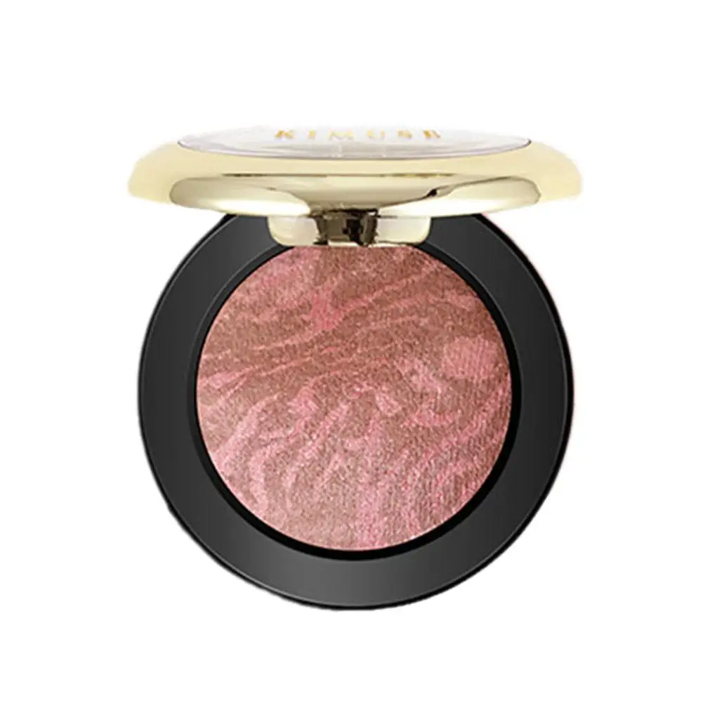 Lighting Glow Baked Blush Long-lasting Baked Powder Blusher Natural Brighten Blush Shimmer Marbleized Glow Lightwei Palette N7Y8