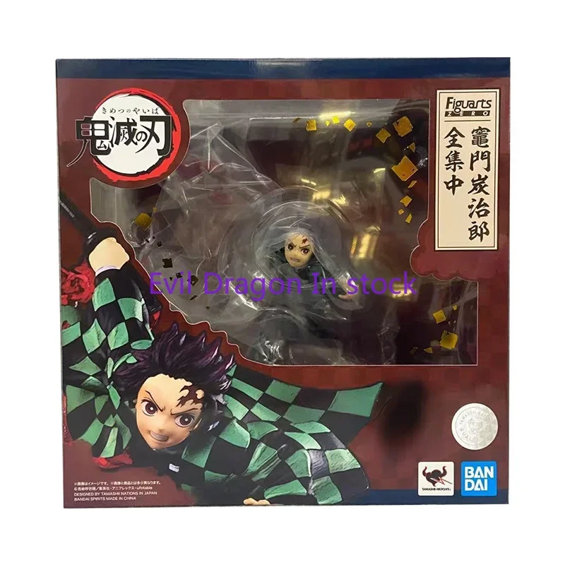 Mandai Demon Slayer Teshi Figuarts ZERO Kamado Tanjirou Kokyuu Genuine Model Ornaments Anime Action Figure Toys for Children