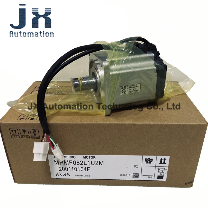 Original A6 Series 750W 200V AC Servo Motor Drive Kits MHMF082L1U2M MHMF082L1V2M+MCDLN35SE with 3m cable