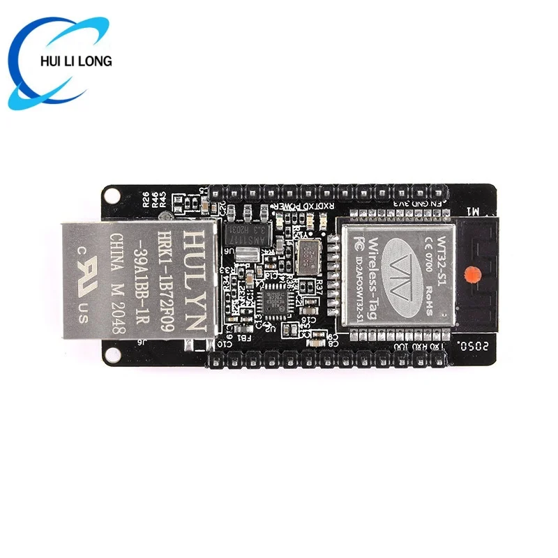 WT32-ETH01 Embedded Serial Port Networking Ethernet BLE Wifi Combo Gateway MCU ESP32 Wireless Module WT32 ETH01