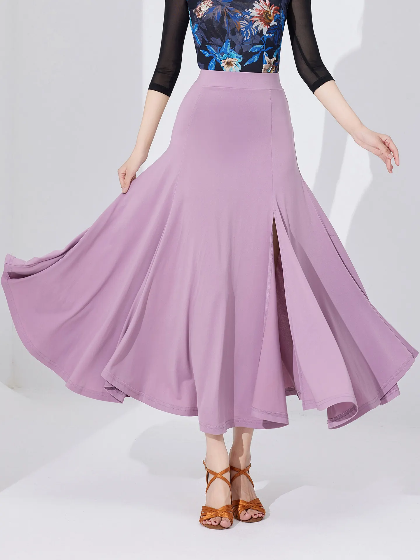 

Modern Dance Dress 2026 New Skirt National Standard Dance Practice Clothes Performance Long Skirt Stand Ballroom Dance Dress