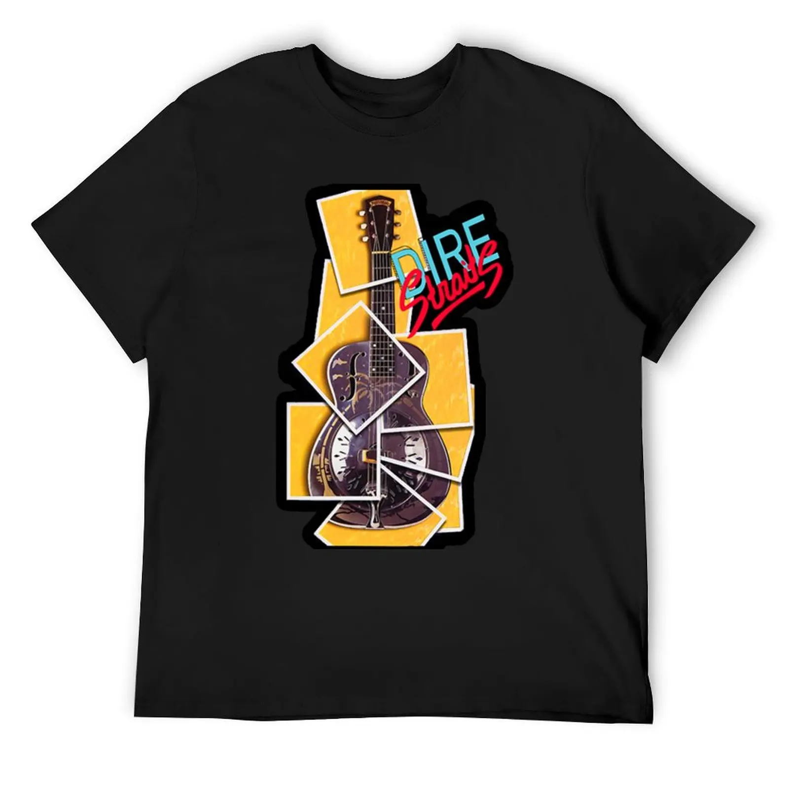 

DIRE STRAITS MUSIC ARTWORK T-Shirt graphics man t shirt cotton graphic tees mens shirts graphic tee