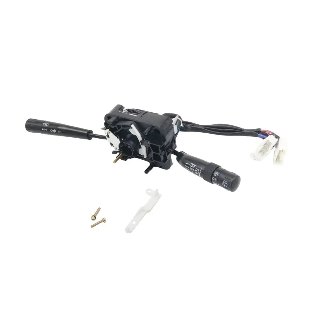 Vehicle Maintenance Black Steering Wheel Switch High Reliability Wiper Switch Switch Fitment For 1990-2004 High Reliability