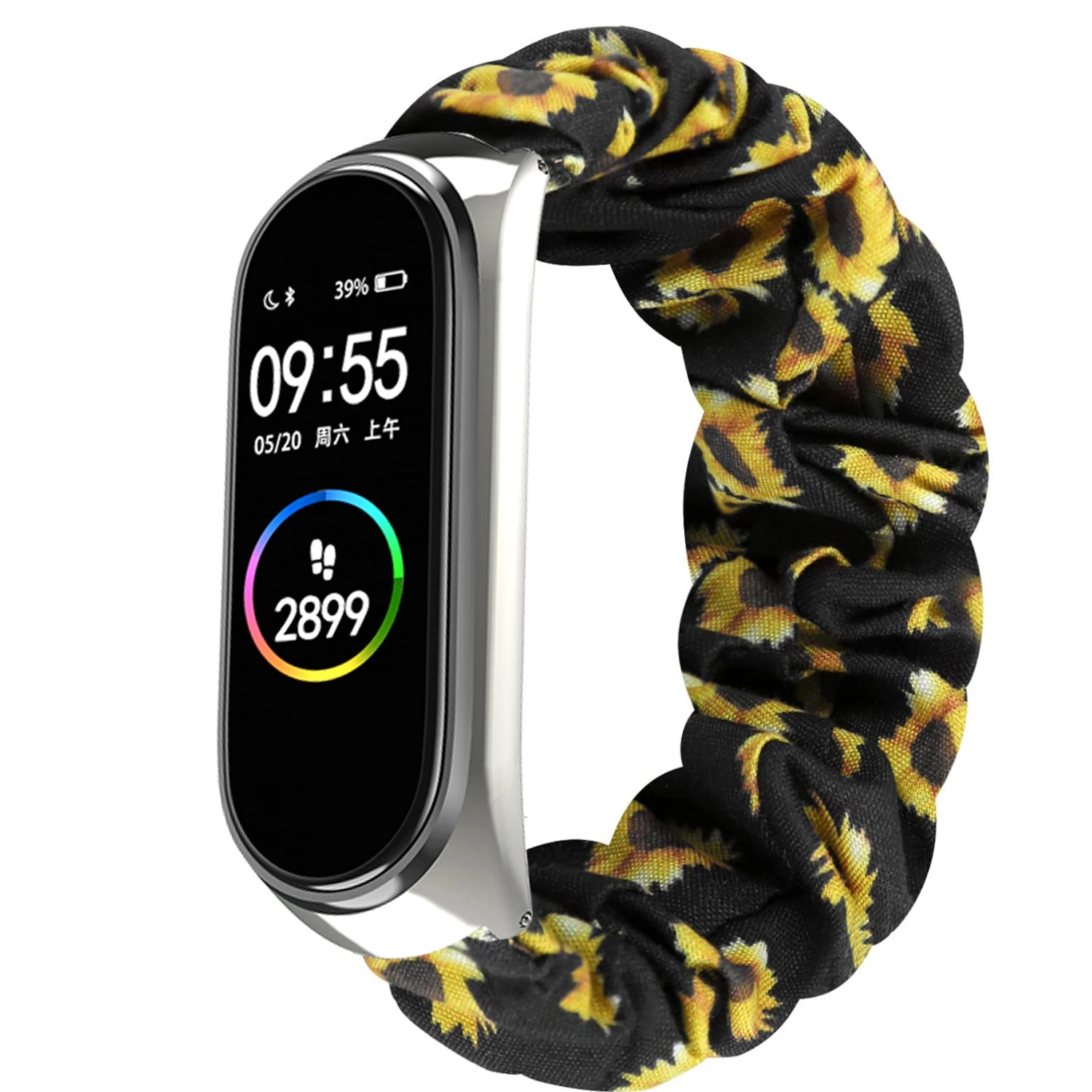 Colorful Strap For Xiaomi Mi Band 3 4 5 6 Wrist Nylon Bracelet Elastic MIband for Mi Band 4 3 5 6 Strap Wristbands Pulseira