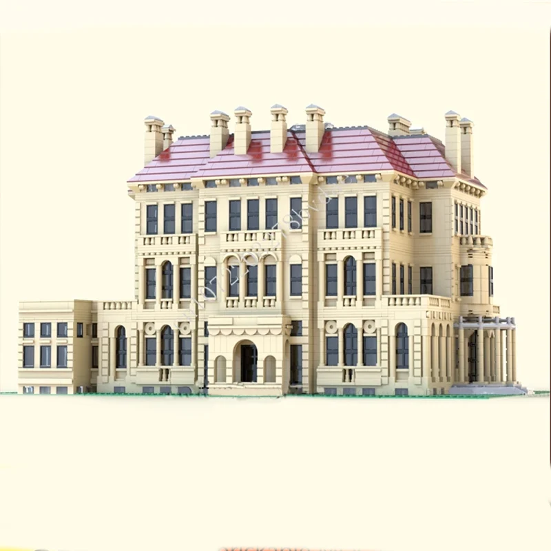 7894PCS The Breakers modular MOC streetview Puzzles Set Architecture Creative Assembly Christmas Birthday Toy Gift for Kids Ages