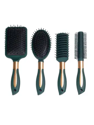 KLINA Hair Massage Air Cushion Comb Brush Scalp Hairbrush Detangle Anti Static Salon SPA Hairdressing Styling Tool Oval Round