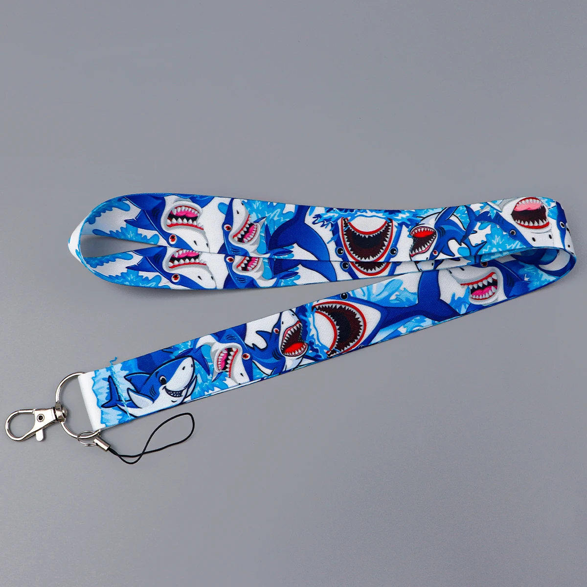 Cool Shark Lanyard Card Holder Neck Strap for ID Card Cell Phone Straps Badge Holder DIY Hanging Rope Phone Accessories image 6