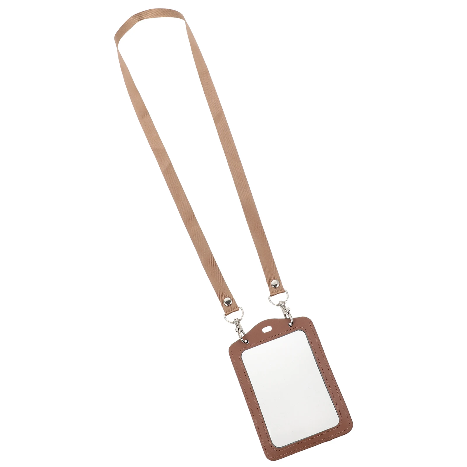 

Id Badge Reels Holder Sleeves Cards Slot Lanyard Bracket Double-sided Cover Nurse