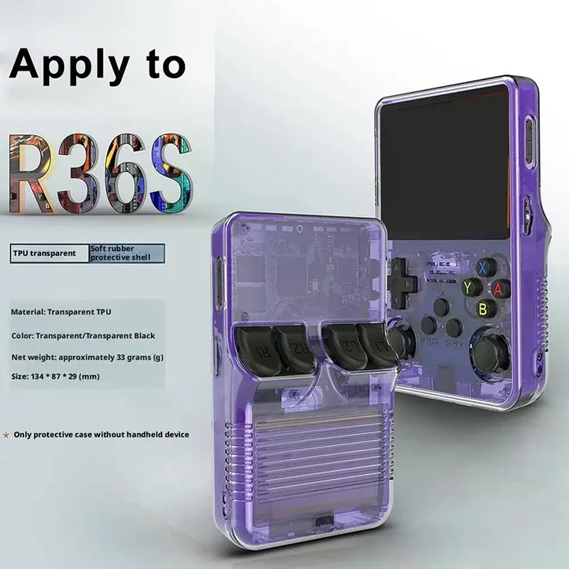 Custodia protettiva per console di gioco portatile per R36S Custodia protettiva antigraffio Custodia lavabile per R36S