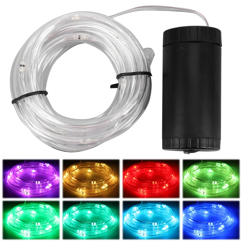 Bicycle Tire LED Light Remote Control Cycling Decoration Safety Warning Tire Strip Light 16 Colors for Kids Adults Night Riding