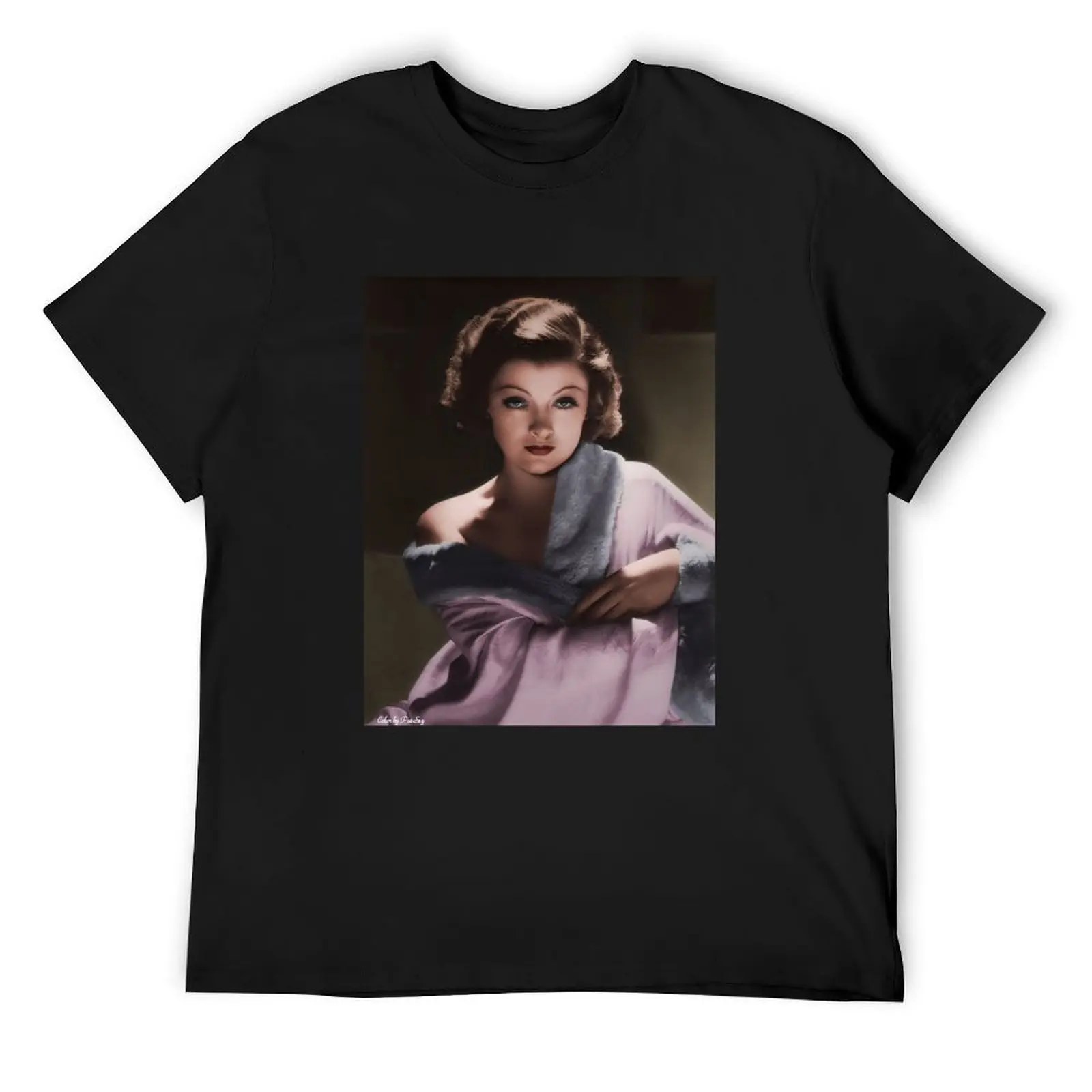 Myrna Loy 1930s T-Shirt cheap stuff graphic shirts tshirts for men