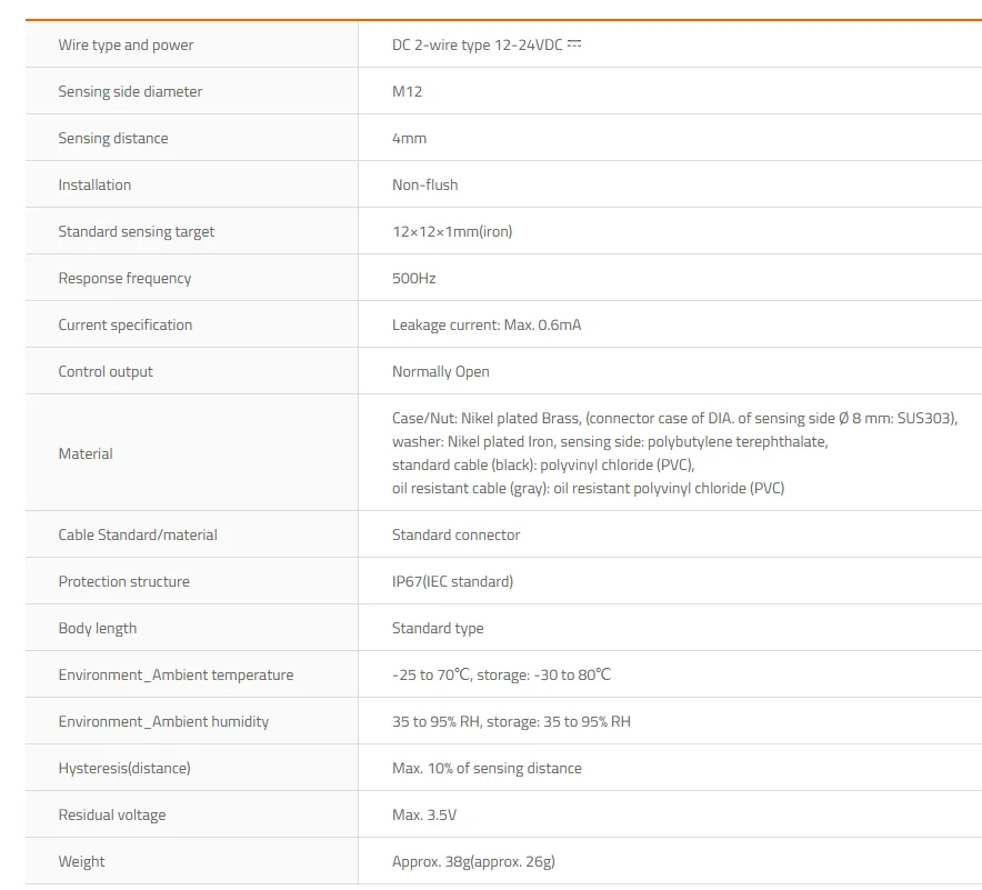Autêntico interruptor de proximidade Autonics AUTONICS original PEDCM12-8DP PED08-4DN