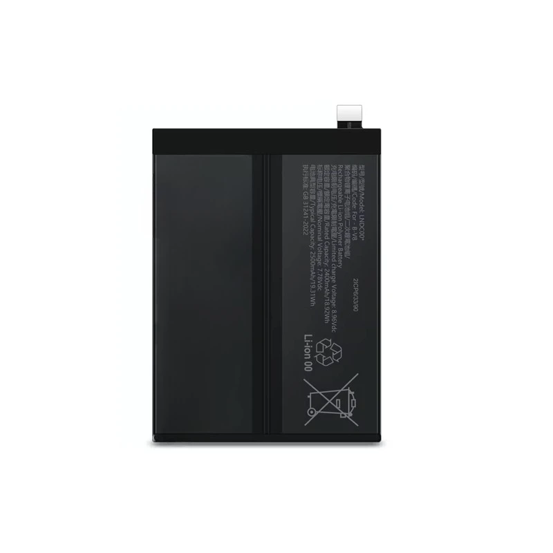 5000mAh Rechargeable Lithium Ion Battery For iQOO Z6 Model V8 High Capacity Smartphone Battery