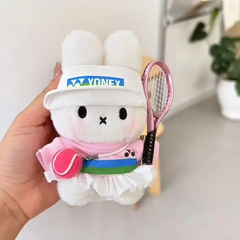 New Kawai Miffy Rabbit Limited Edition Plush Toy Cartoon Cute Creative Doll Backpack Keychain Pendant Friend Holiday Gift