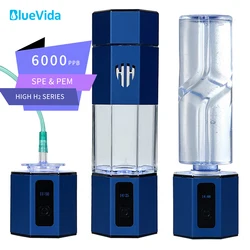 Bluevida Unique Best Hydrogen Water Generator antiossidante ORP Hydrogen Maker & Water Hydrogenator Easy Breath H2- Max 6000ppb