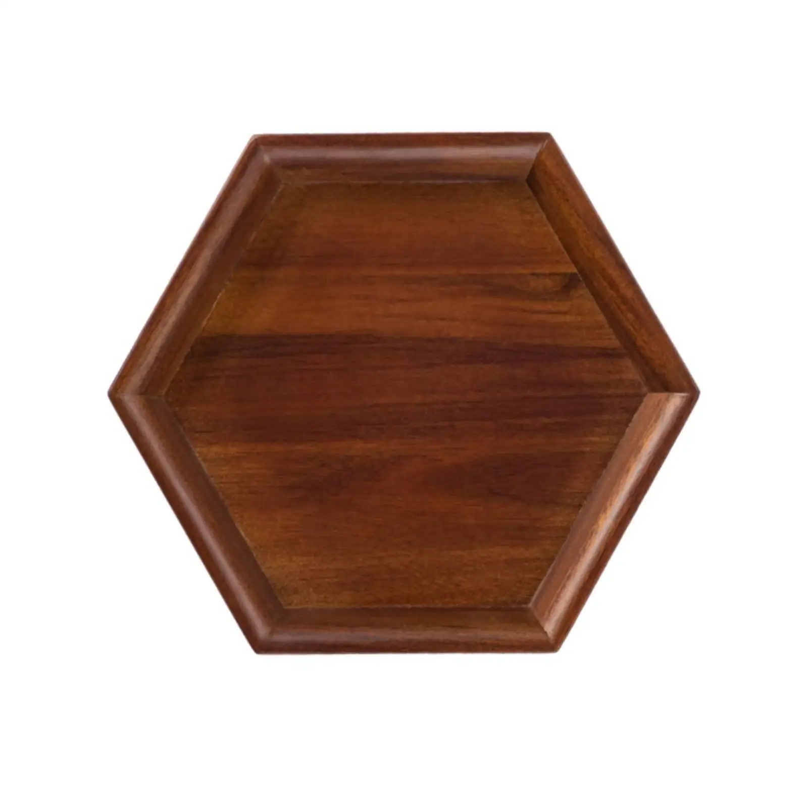 Wooden Serving Tray Dark Brown Wooden Serving Tray Faceted