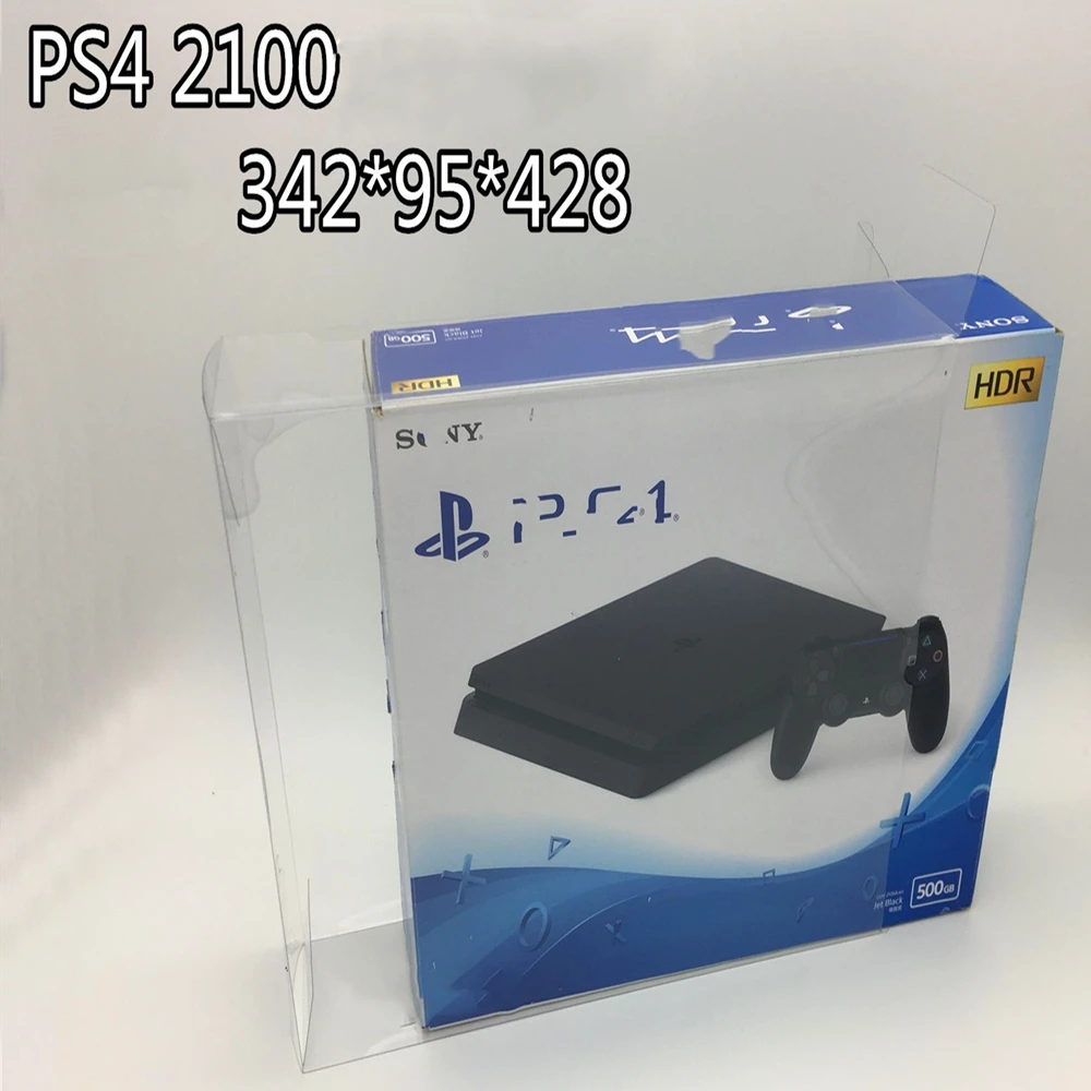 

Transparent Box Protector For Sony PlayStation 4/PS4/2100/2200 Collect Boxes TEP Storage Game Shell Clear Display Case