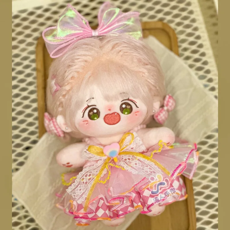 20cm cotton doll clothing candy party chubby body normal body baby clothing