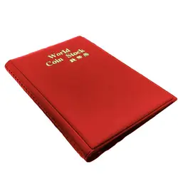 New 120Pockets Coins Collection Book Photo Album Dust-proof PVC Cold Resistant Large Capacity Coin Holder