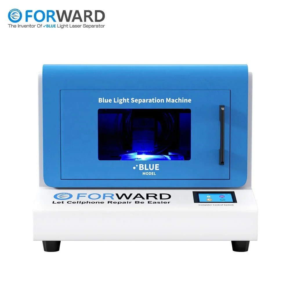 FORWARD Blue Light Separation Machine Mobile Phone Flat LCD Back Glass Repair Machine Remove Phone Back Cover For iphone