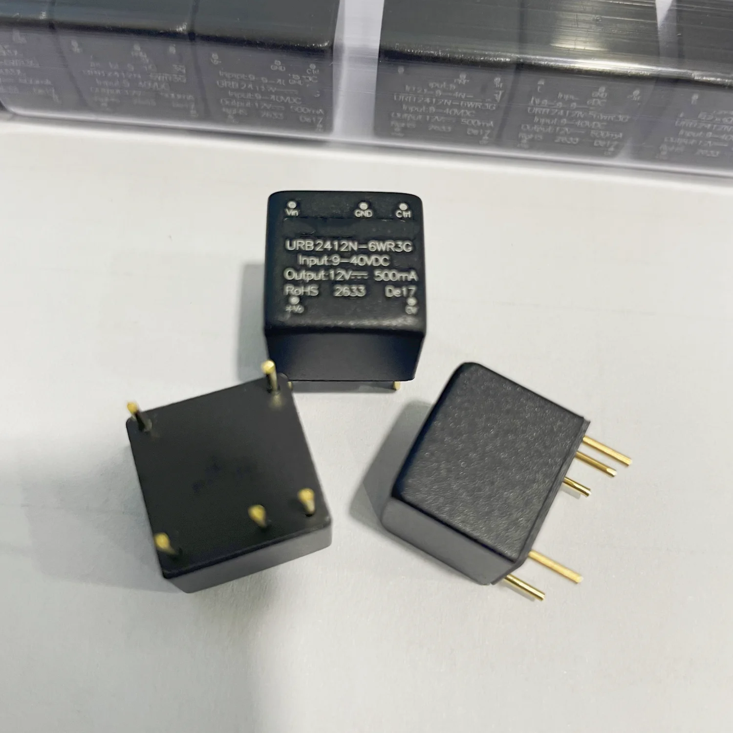 5PCS/LOT 6W isolated DC-DC converter wide input and URB2405N-6WR3G URB2412N-6WR3G URB2415N-6WR3G URB2424N-6WR3G