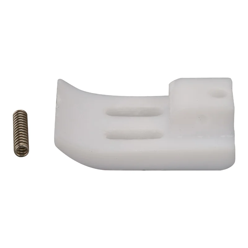 Mt260b Zz B القدم شقة آلة إبرة مزدوجة آلة إبرة مزدوجة البلاستيك قطعة قدم الضغط في ماكينة خياطة لوحة الجلد السفلي