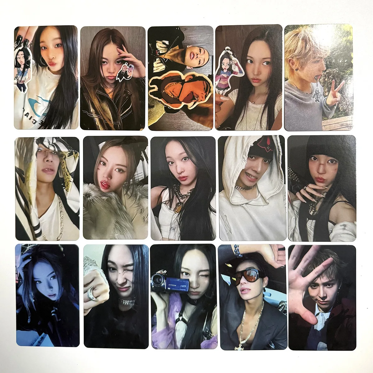 KPOP Korean Girl Group ALLDAY PROJECT, FAMOUS Album, Small Card, ADP Bonus, Small Card, DAY ONE, Black Factory, LOMO Card