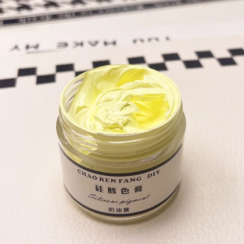 30g/Bottle 21Colors Silicone Color Paste Oil Based Cream Color Paste Macarone Pigment DIY Pinch Glue AB Silicone Coloring