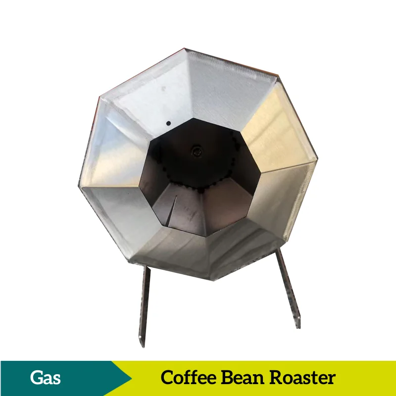محمصة حبوب البن التجارية حبوب البن تحميص الخبز آلة تسخين الغاز المكسرات الحبوب فول الصويا المحمصة
