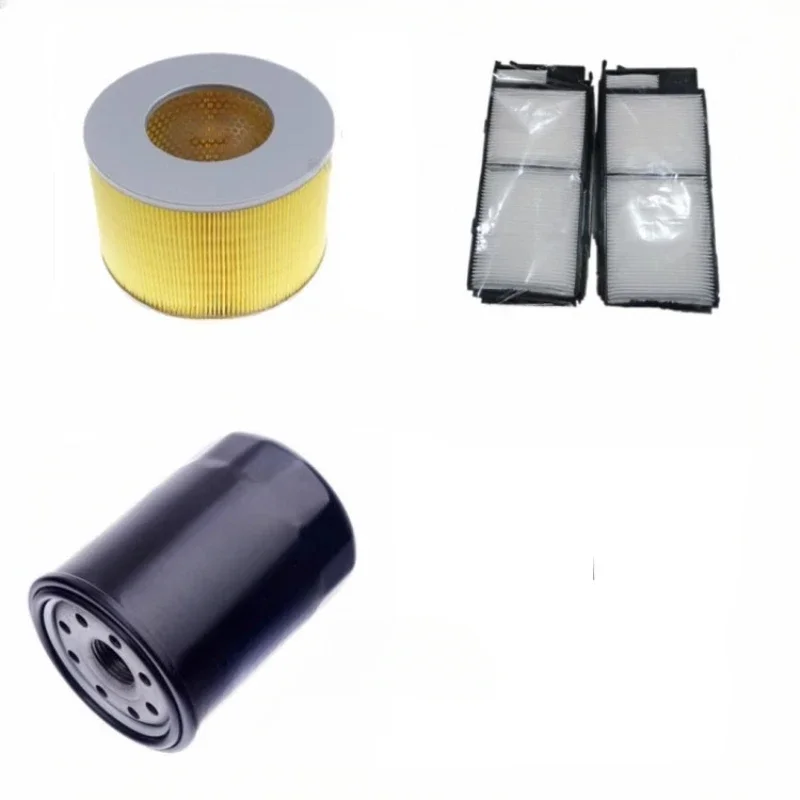 

3pcs Filter Set For for Land Cruiser Lexus LX470 4.7L 1998-2007 Engine Cabin AC Air Oil Filter 90915-20001 Spare Parts